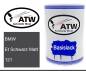 Preview: BMW, Et Schwarz Matt, 121: 500ml Lackdose, von ATW Autoteile West.